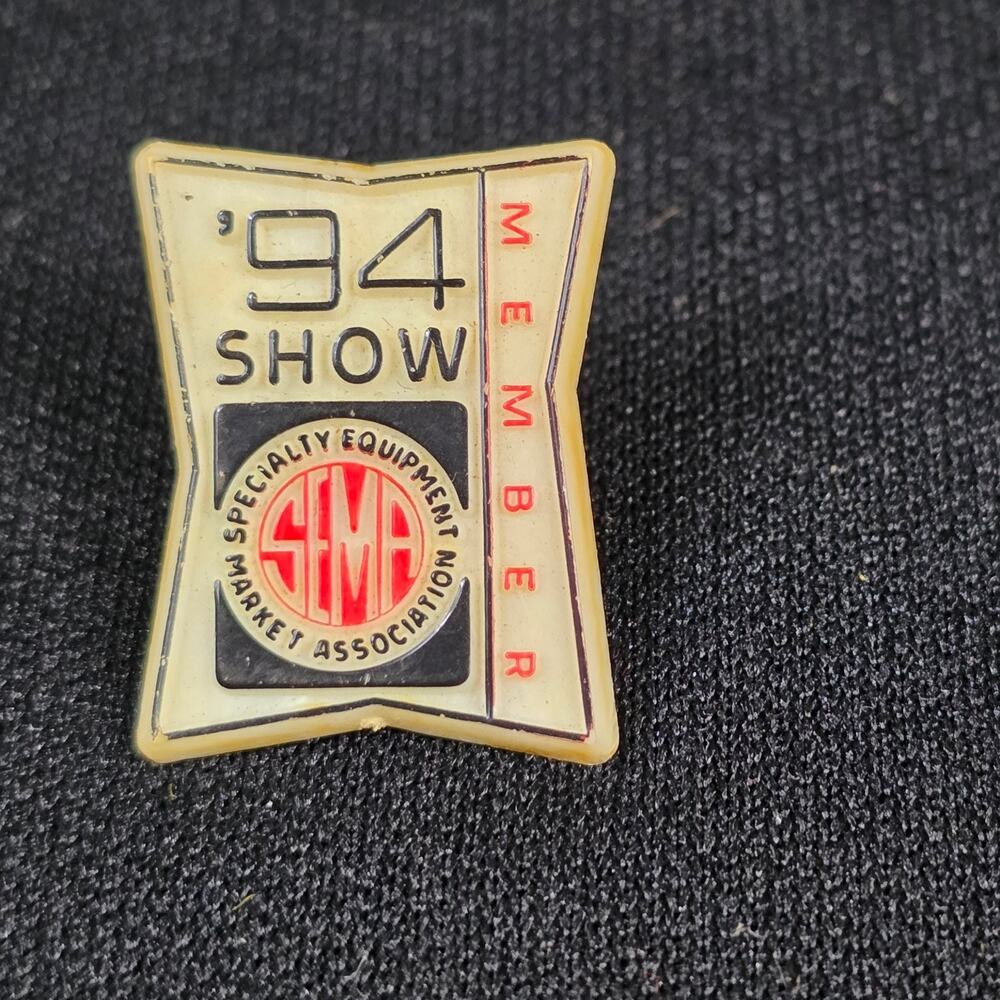 Vintage SEMA Show Member Tie Tack Pin 1994 Specialty Equipment Market